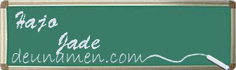 Hajo Jade Visitenkarte